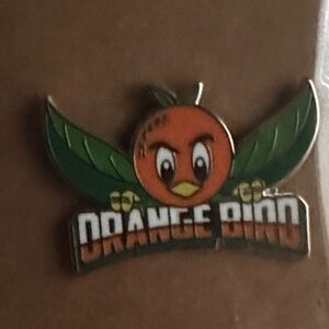 Disney Orange Bird Pin - Orange and Green
